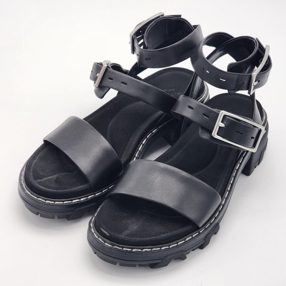 Rag & Bone Shiloh Leather Multi-Strap Sandals - Picture 3 of 7